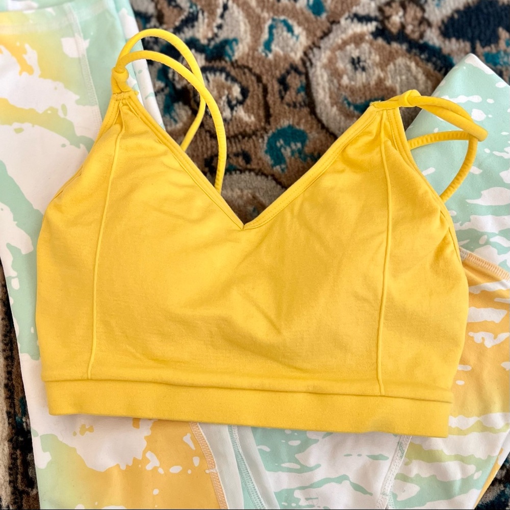 Fabletics powerhold Active Leggings and matching sports bra